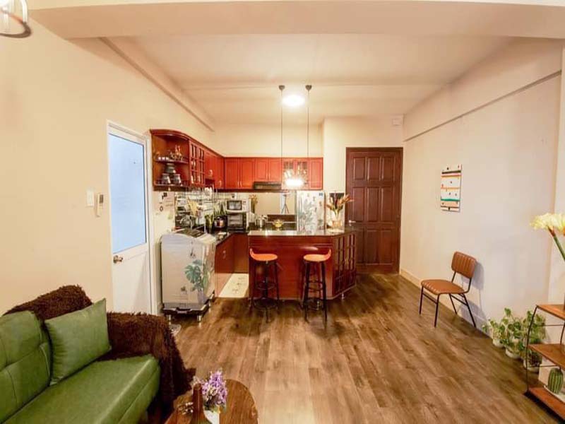 Apartment for rent on Nguyen Ngoc Phuong building Binh Thanh District next to The Zoo
