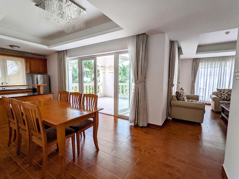 Three bedrooms service apartment for rent in Thao Dien Ward, Thu Duc City