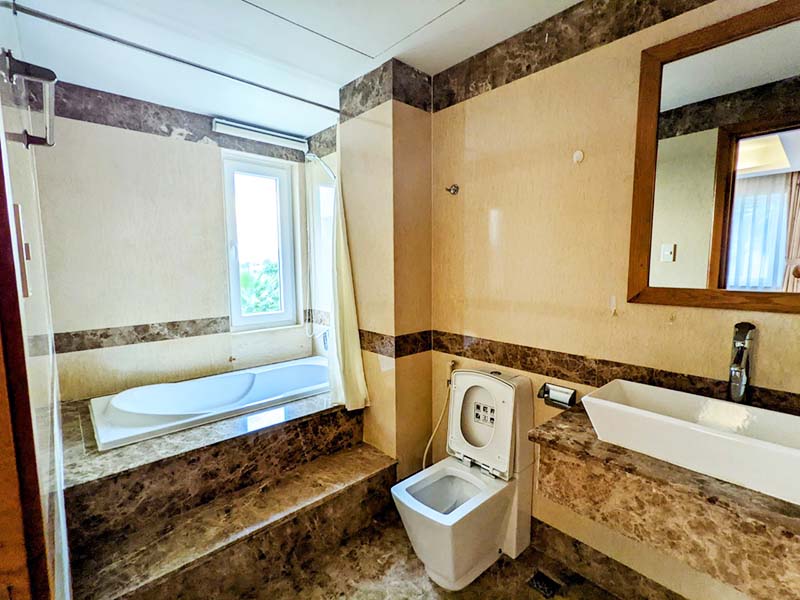 Three bedrooms service apartment for rent in Thao Dien Ward, Thu Duc City