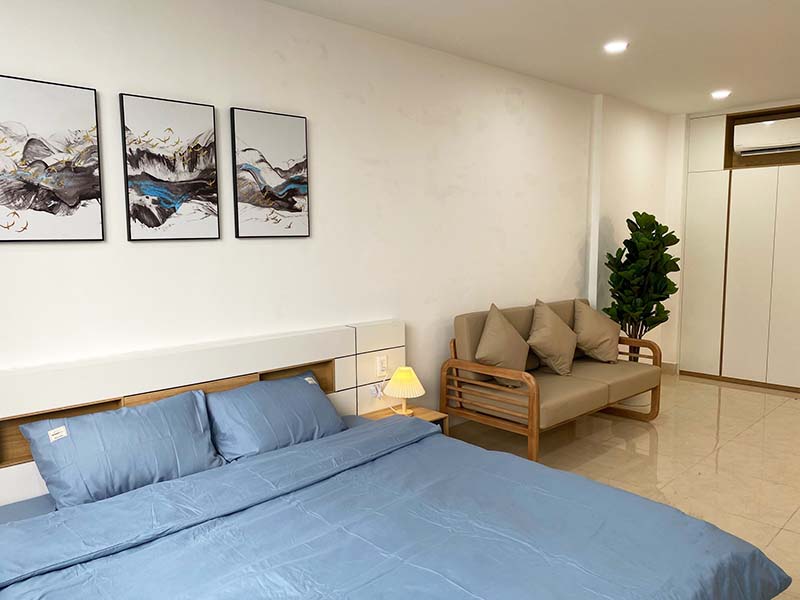 Studio flat for rent on Nguyen Ngoc Phuong St Binh Thanh District Ho Chi Minh City
