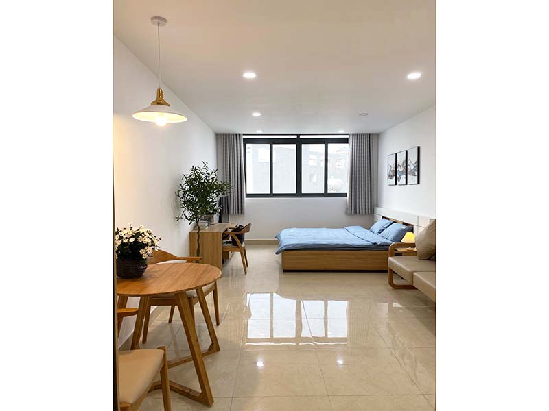 Studio flat for rent on Nguyen Ngoc Phuong St Binh Thanh District Ho Chi Minh City