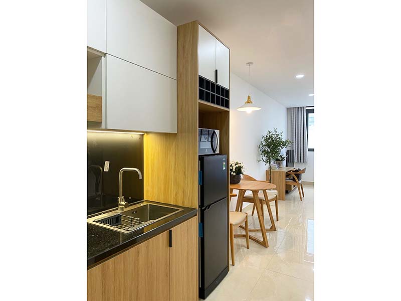Studio flat for rent on Nguyen Ngoc Phuong St Binh Thanh District Ho Chi Minh City