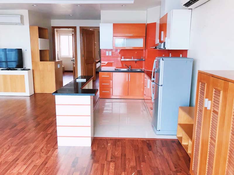 Spacious serviced apartment for lease in Thao Dien Ward, Tong Huu Dinh St, Thu Duc City