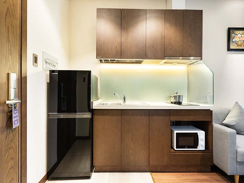 Luxury Japanese style serviced apartment for rent in Phu Nhuan District Ho Chi Minh City