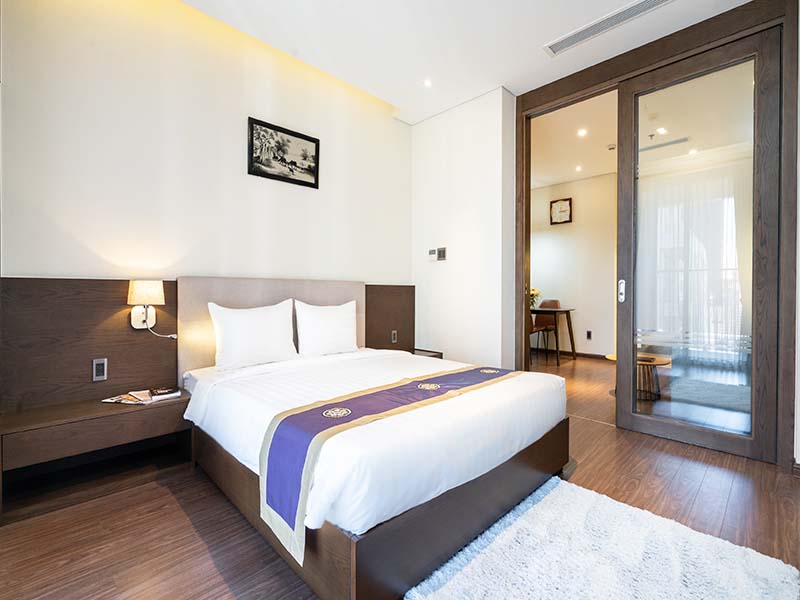 Luxury Japanese style serviced apartment for rent in Phu Nhuan District Ho Chi Minh City