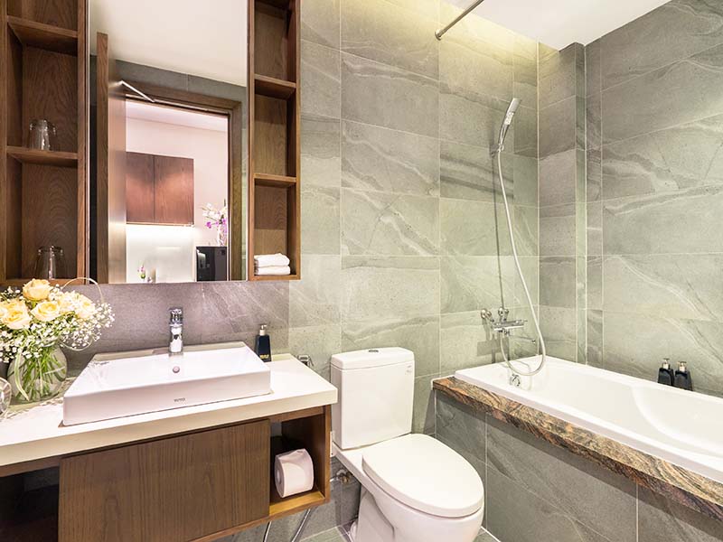 Luxury Japanese style serviced apartment for rent in Phu Nhuan District Ho Chi Minh City