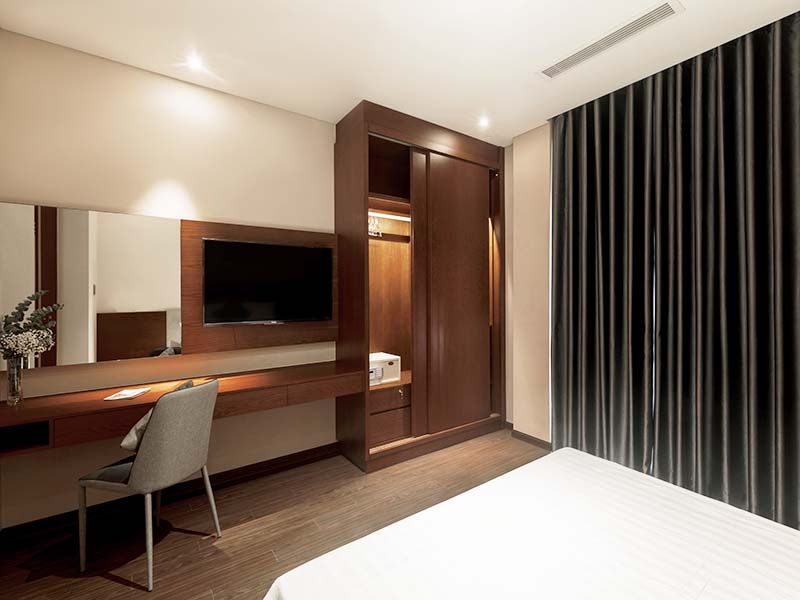 Luxury Japanese style serviced apartment for rent in Phu Nhuan District Ho Chi Minh City