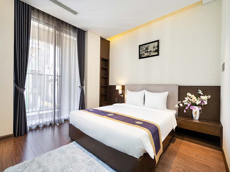Luxury Japanese style serviced apartment for rent in Phu Nhuan District Ho Chi Minh City