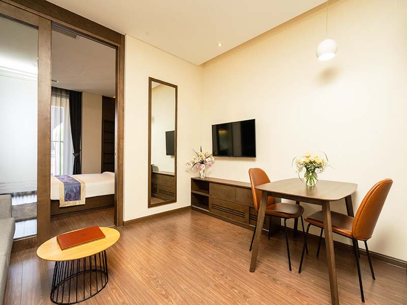 Luxury Japanese style serviced apartment for rent in Phu Nhuan District Ho Chi Minh City