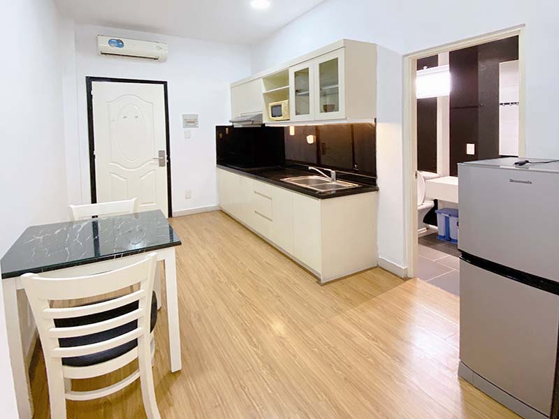 Nice serviced apartment for rent on Hai Ba Trung St, District 3 Tan Dinh Ward