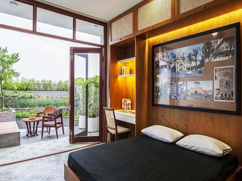 Unique serviced apartment for rent in District 3 Ho Chi Minh City
