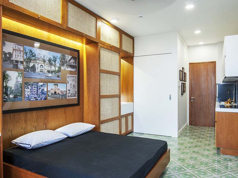 Unique serviced apartment for rent in District 3 Ho Chi Minh City