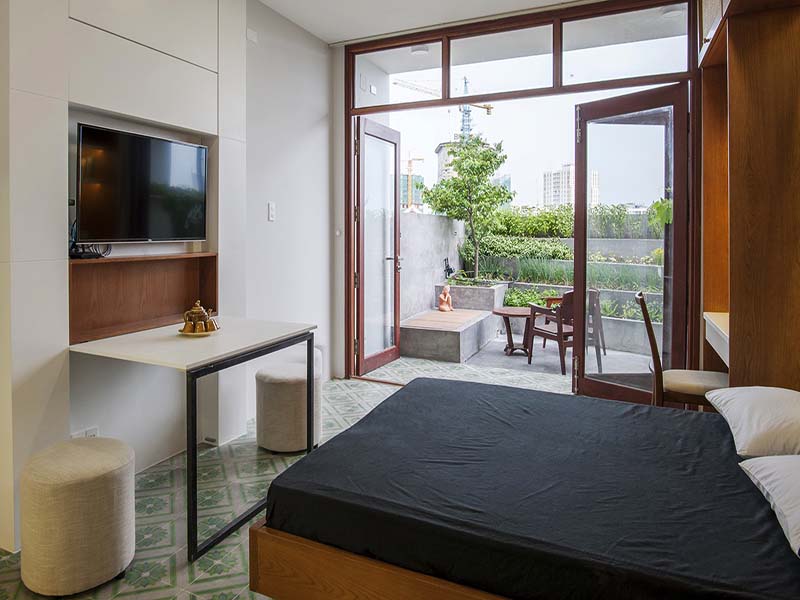 Unique serviced apartment for rent in District 3 Ho Chi Minh City