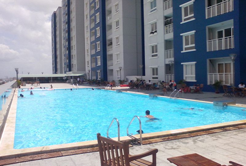 Apartment for rent in Carina plaza district 8 Ho Chi Minh city .