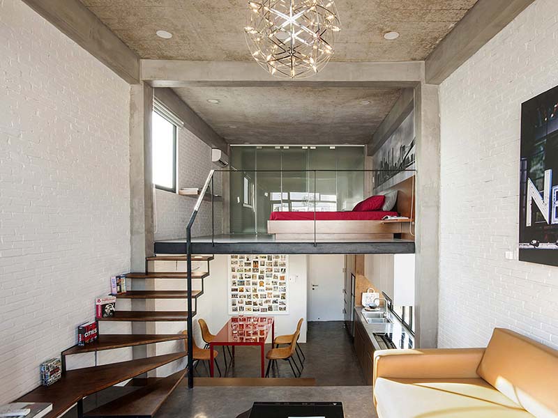 Newyork Loft style serviced apartment for lease on Nam Ki Khoi Nghia Street District 3