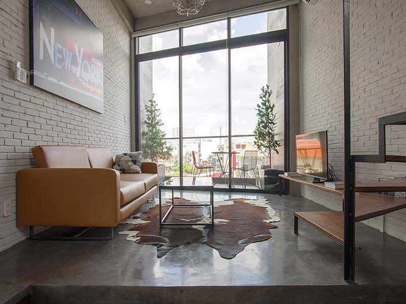 Newyork Loft style serviced apartment for lease on Nam Ki Khoi Nghia Street District 3