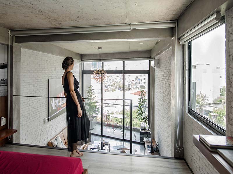 Newyork Loft style serviced apartment for lease on Nam Ki Khoi Nghia Street District 3