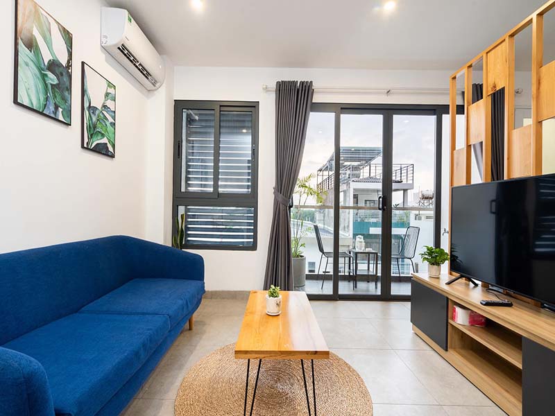 Cozy serviced apartment for rent in An Phu Ward District 2 Thu Duc City