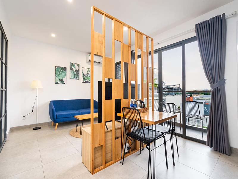 Cozy serviced apartment for rent in An Phu Ward District 2 Thu Duc City