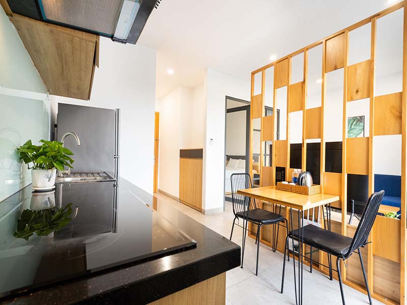 Cozy serviced apartment for rent in An Phu Ward District 2 Thu Duc City