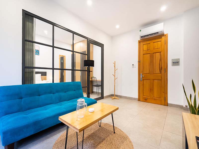 Cozy serviced apartment for rent in An Phu Ward District 2 Thu Duc City