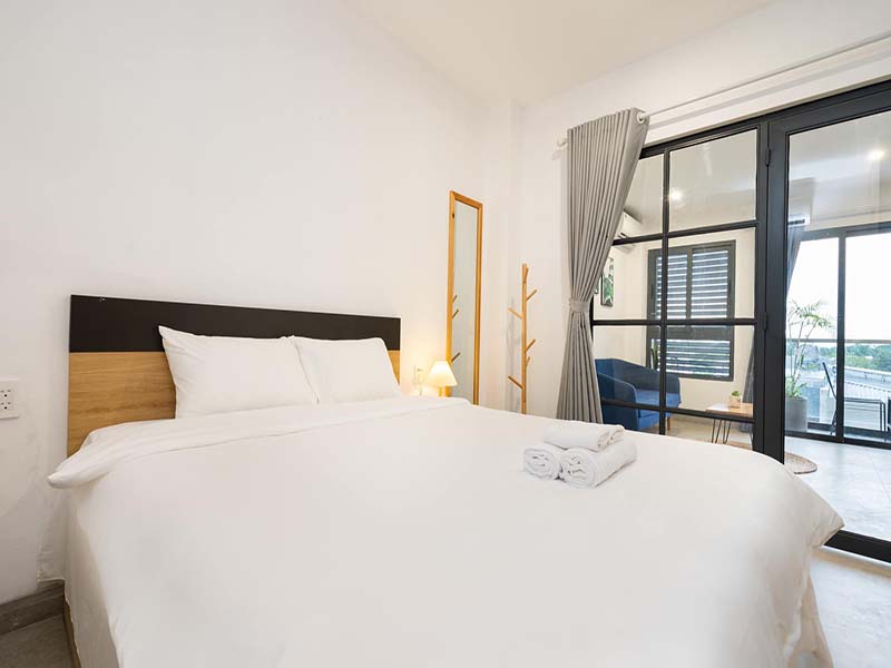 Cozy serviced apartment for rent in An Phu Ward District 2 Thu Duc City