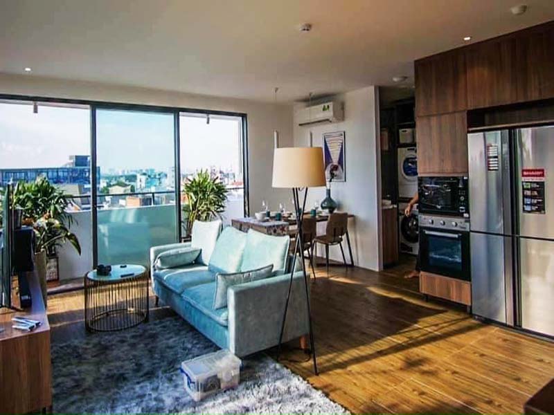 Luxury Penthouse serviced apartment for rent in District 10, To Hien Thanh Street