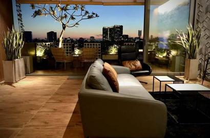 Luxury Penthouse serviced apartment for rent in District 10, To Hien Thanh Street