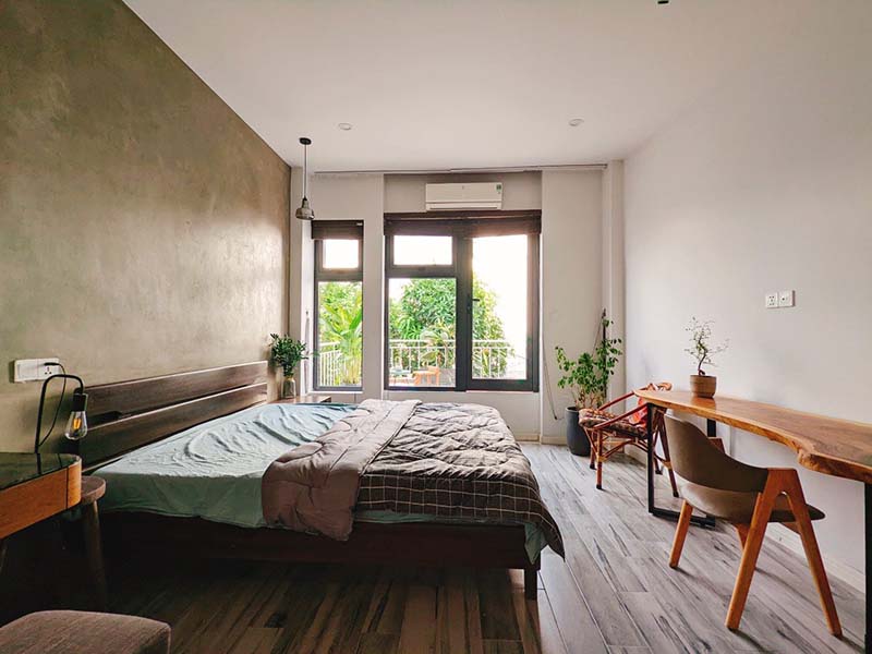 Japanese Style serviced apartment for lease in Binh Thanh District Huynh Tinh Cua St