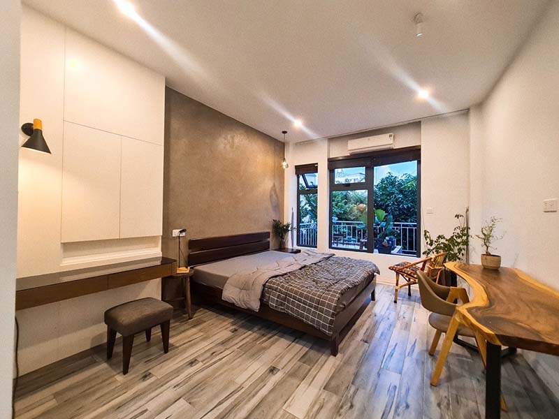 Japanese Style serviced apartment for lease in Binh Thanh District Huynh Tinh Cua St