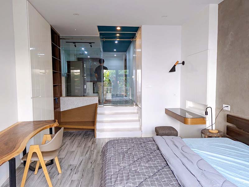 Japanese Style serviced apartment for lease in Binh Thanh District Huynh Tinh Cua St