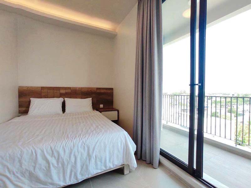 Modern serviced apartment for lease in District 7 Nguyen Van Linh St, HCMC