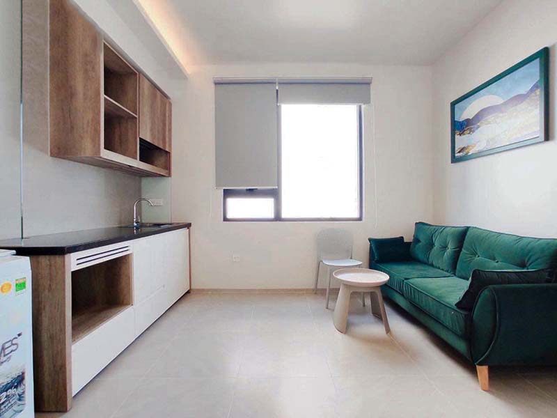 Modern serviced apartment for lease in District 7 Nguyen Van Linh St, HCMC