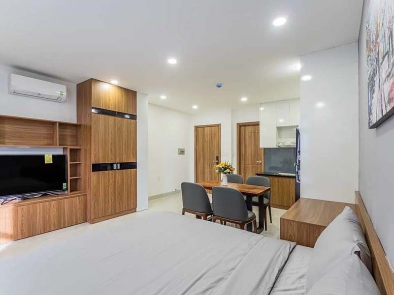 Studio service apartment for lease on Thao Dien area Thu Duc City Saigon