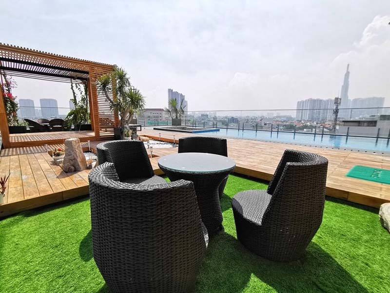 Studio service apartment for lease on Thao Dien area Thu Duc City Saigon