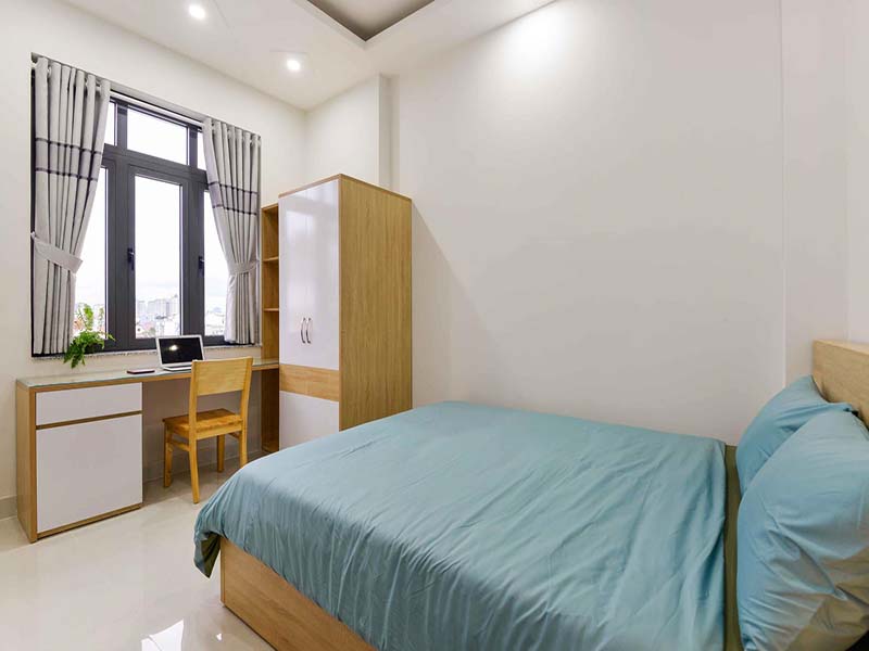 Simple style serviced apartment for rent on Thao Dien Area St.61 Thu Duc City