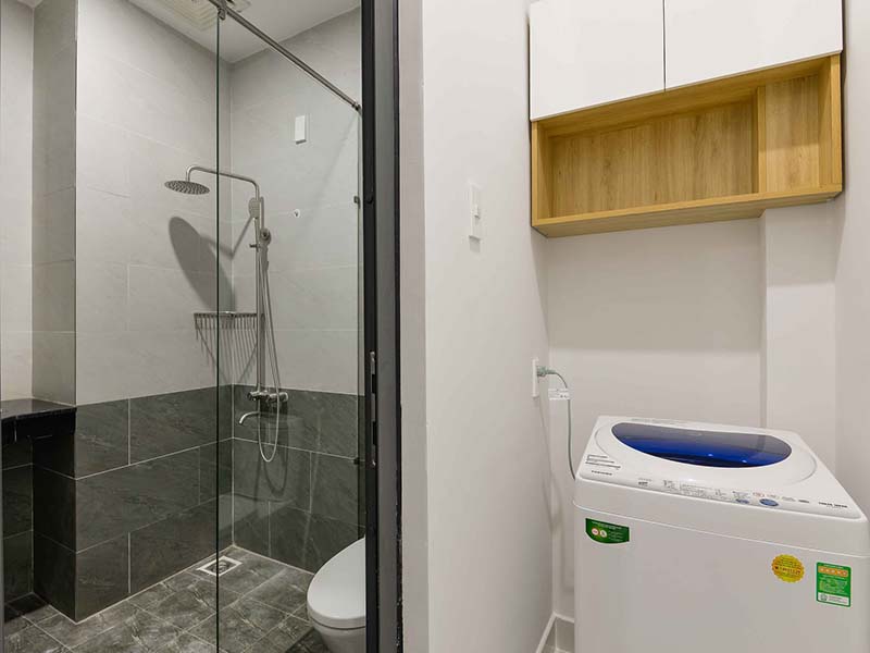 Simple style serviced apartment for rent on Thao Dien Area St.61 Thu Duc City