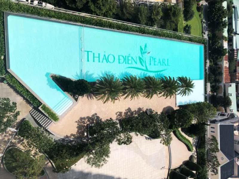 Three bedrooms apartment for rent on Thao Dien Pearl District 2 Thu Duc City.