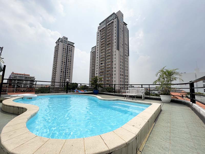 Three bedrooms service apartment for lease on Thao Dien Area 188 Alley
