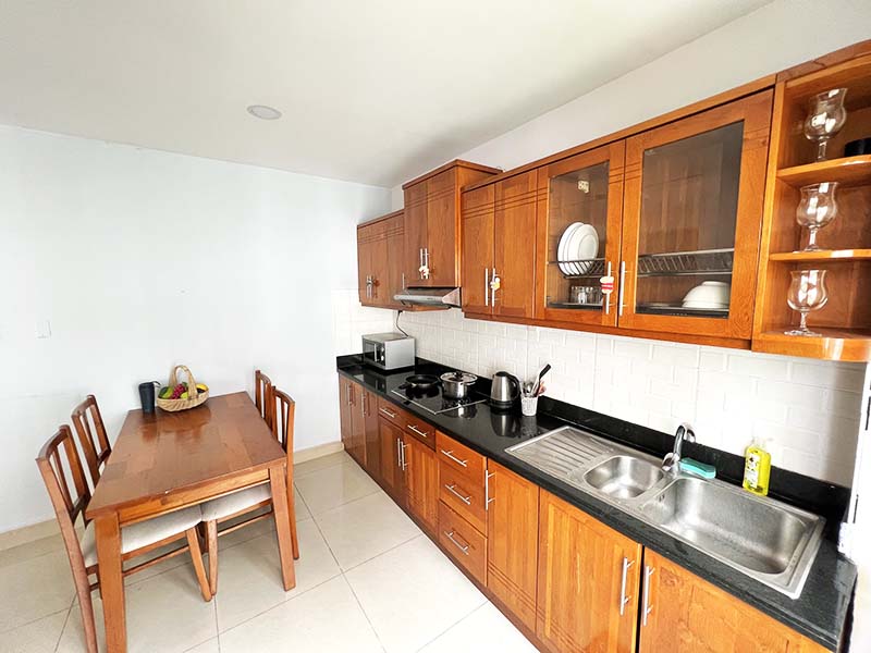 Three bedrooms service apartment for lease on Thao Dien Area 188 Alley