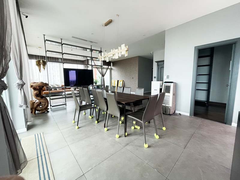 Luxury penthouse serviced apartment for rent on District 2 Thao Dien area Thu Duc City.