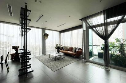Luxury penthouse serviced apartment for rent on District 2 Thao Dien area Thu Duc City.