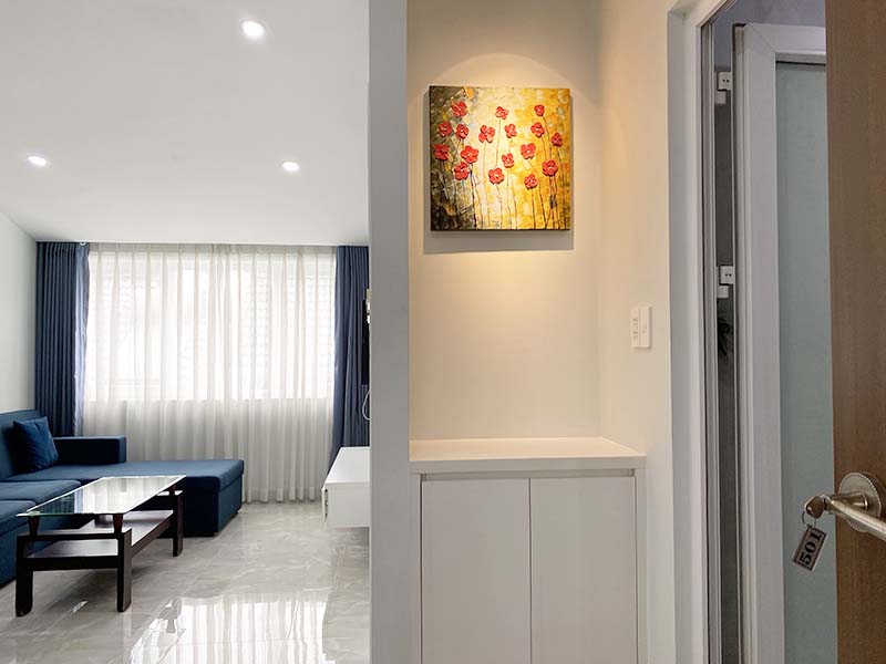 One bedroom service apartment for rent in Phu My Hung area Hung Gia 4 St District 7