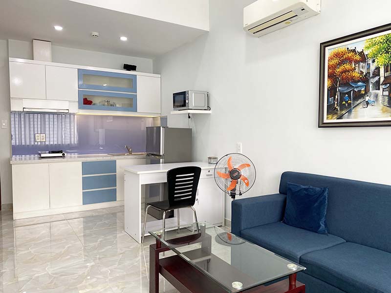 One bedroom service apartment for rent in Phu My Hung area Hung Gia 4 St District 7