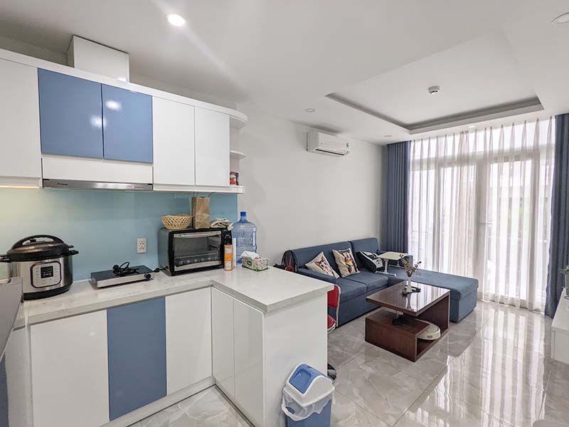 Cozy serviced apartment for lease on Phu My Hung Area, Hung Gia 4 Street, South Saigon City