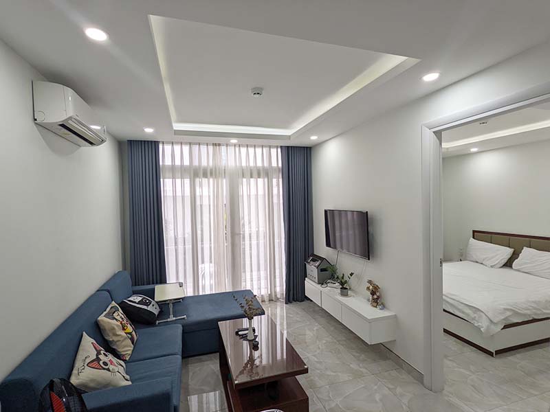 Cozy serviced apartment for lease on Phu My Hung Area, Hung Gia 4 Street, South Saigon City
