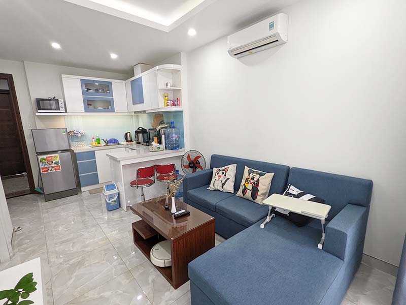 Cozy serviced apartment for lease on Phu My Hung Area, Hung Gia 4 Street, South Saigon City