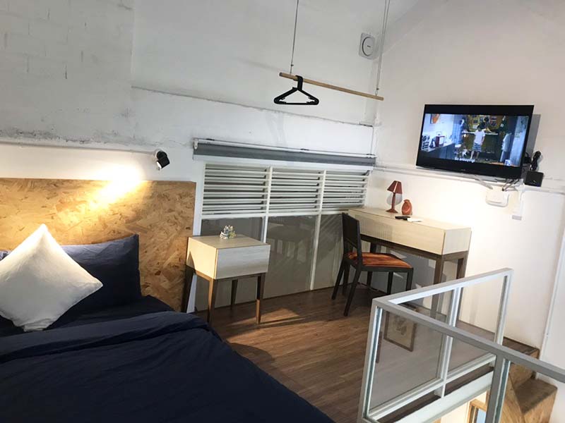 Bright loft concept serviced apartment for rent on Tan Phong Ward, Phu My Hung Area