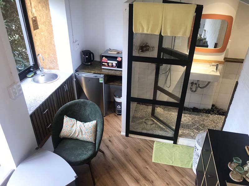 Bright loft concept serviced apartment for rent on Tan Phong Ward, Phu My Hung Area