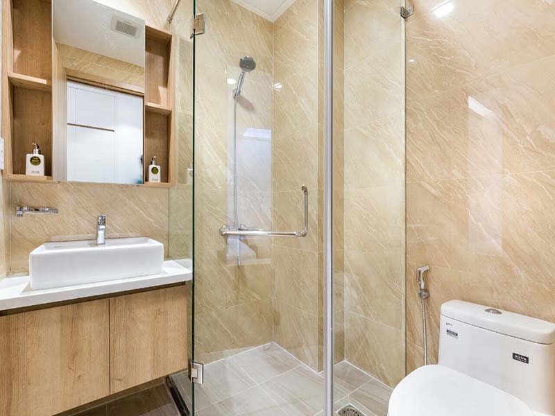 Studio serviced flat for rent on Phu My Hung Area, Ha Huy Tap Street